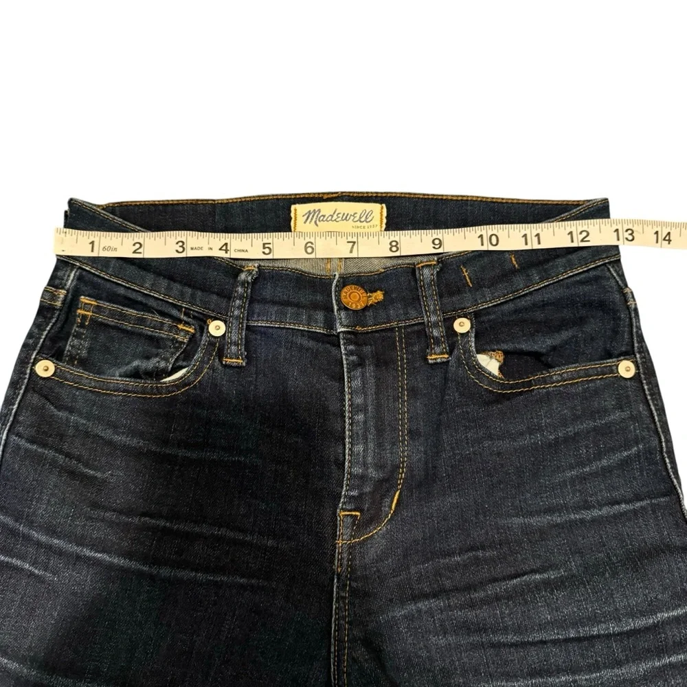 Madewell High Riser Skinny Kingston Wash Womens Jeans Size 26 - Picture 7 of 15